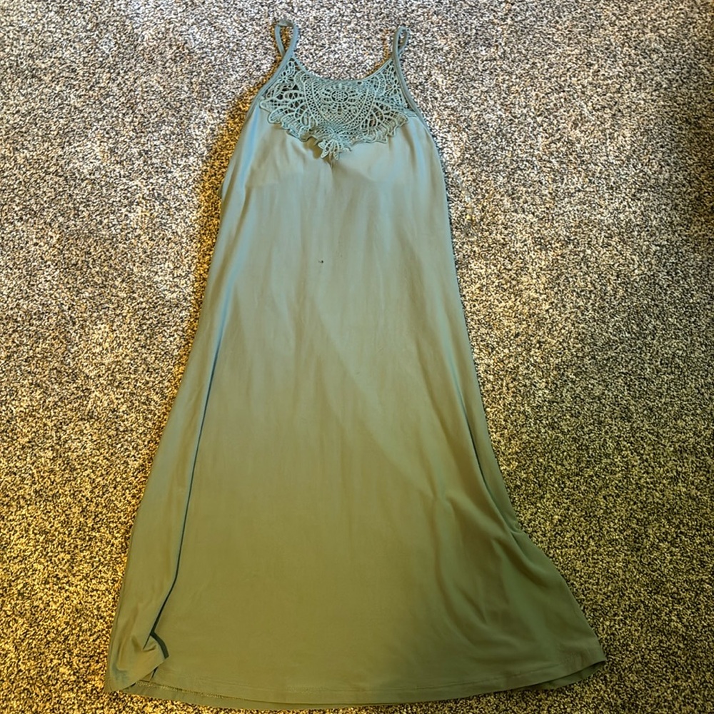 Green dress